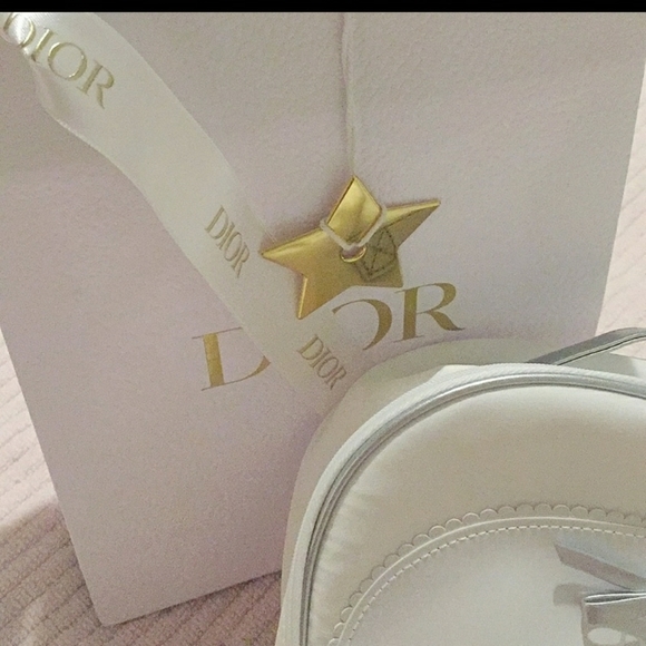 Dior Homme Gold Star Bee Pebble Bag/Gold Tone Metal Star - Picture 13 of 13